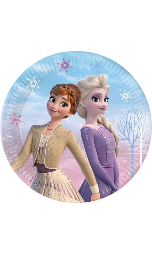 Frozen 2 Wind Spirit FSC Paper Plates 23cm - 8pk
