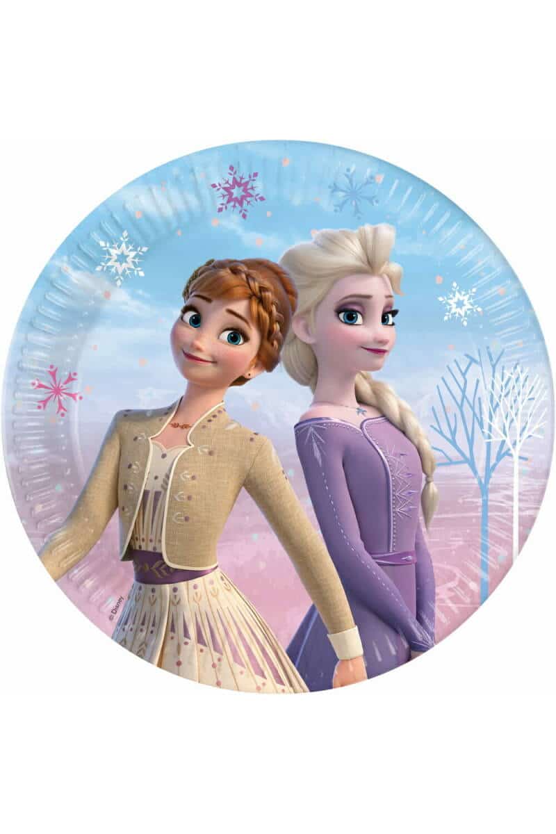 Frozen 2 Wind Spirit FSC Paper Plates 23cm - 8pk