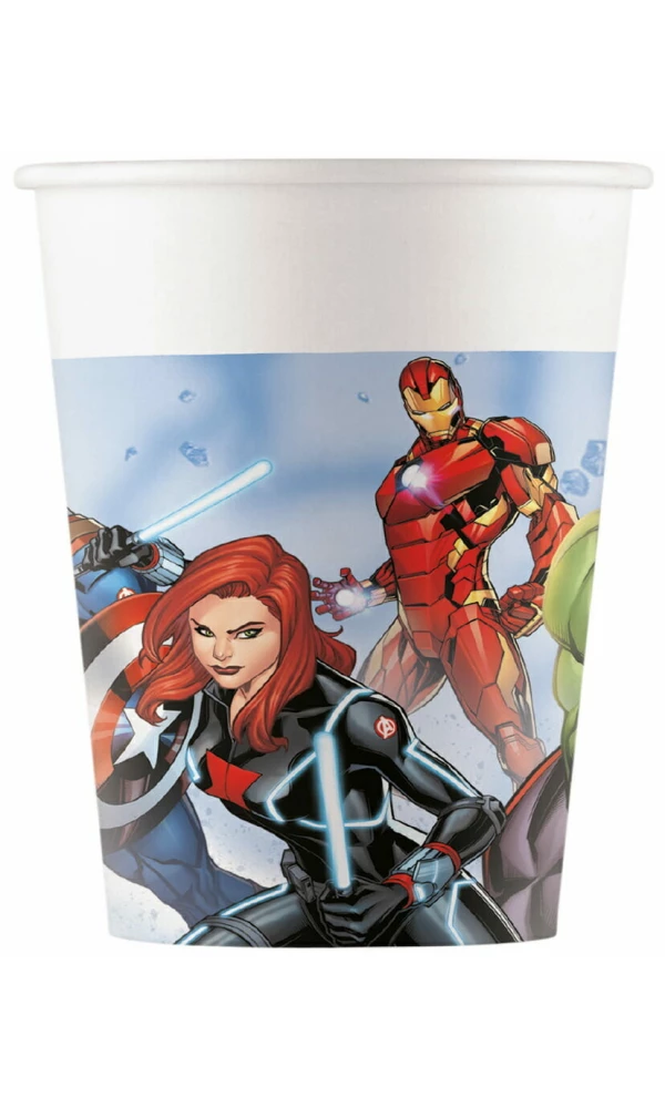 Avengers Infinity Stones FSC Paper Cups 200ml - 8pk