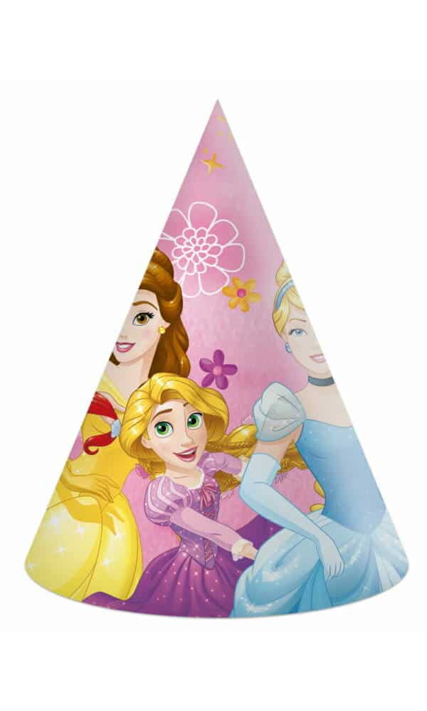 Princess Live Your Story FSC Paper Hats - 6pk