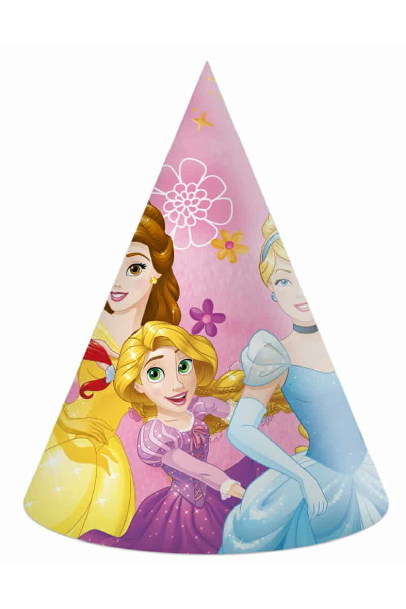 Princess Live Your Story FSC Paper Hats - 6pk