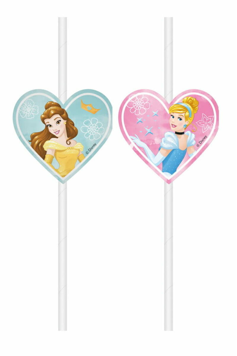 Princess Live Your Story FSC Paper Drinking Straws - 4pk