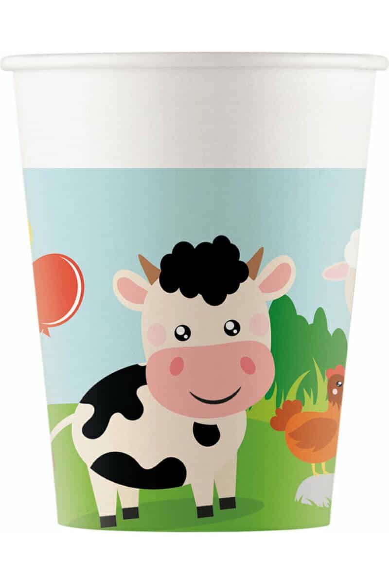 Farm FSC Paper Cups 200ml - 8pk