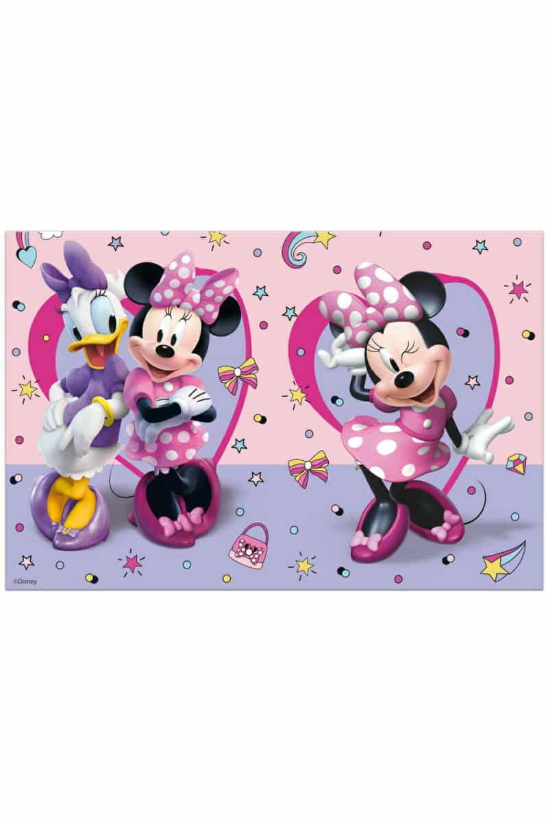 Minnie Junior Plastic Tablecover 120x180cm - 1pk