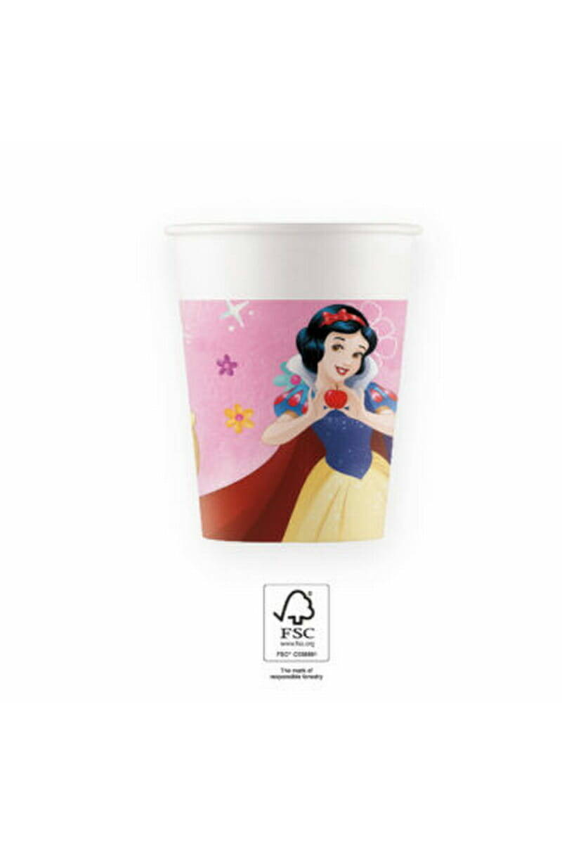 Princess Live Your Story FSC Paper Cups 200ml - 8pk
