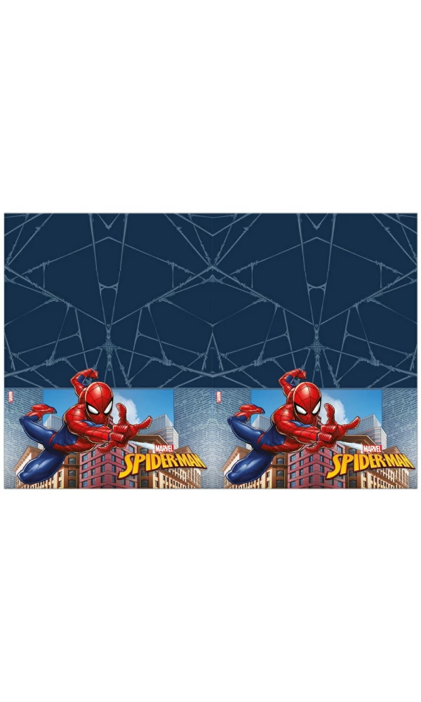 Spider-Man Crime Fighter Plastic Tablecover 120x180cm - 1pk