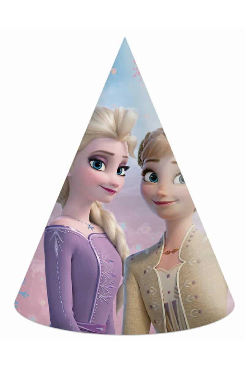 Frozen 2 Wind Spirit FSC Paper Hats - 6pk