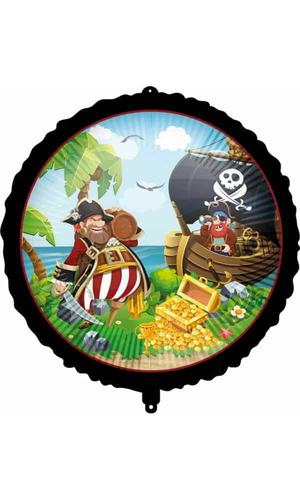 Island Pirates Foil Balloon 18" - 1pk