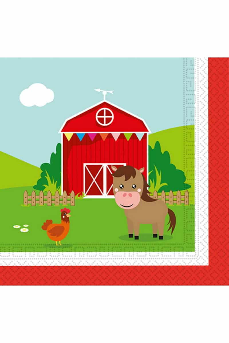 Farm FSC Two-Ply Paper Napkins 33x33cm - 20pk