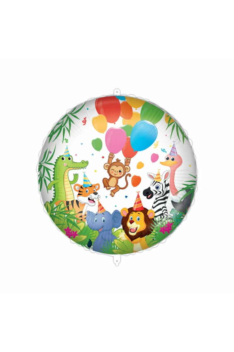 Jungle Foil Balloon 18" - 1pk