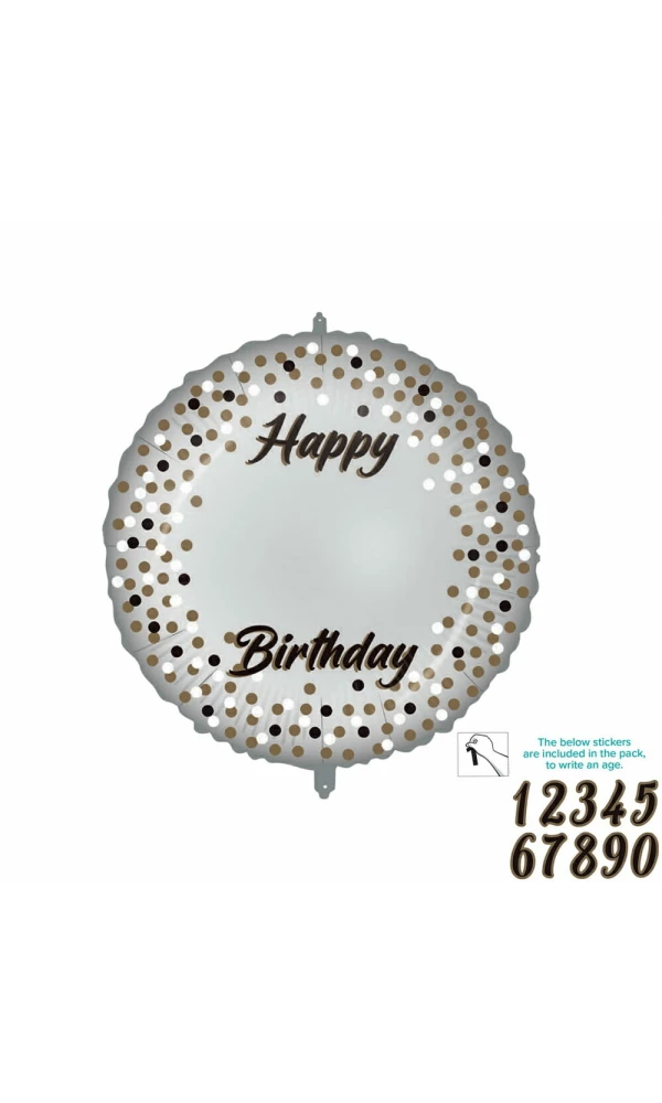 Milestone Foil Balloon (46cm / 18") - 1pk