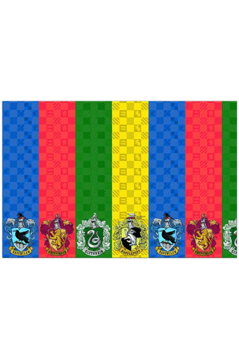 Harry Potter Hogwarts Houses FSC Paper Tablecover 120x180cm - 1pk
