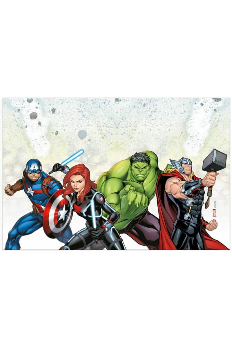 Avengers Infinity Stones Plastic Tablecover 120x180cm - 1pk