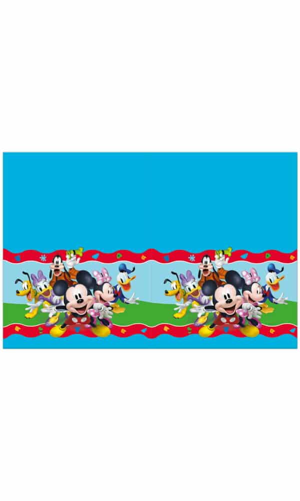 Mickey Rock The House Plastic Tablecover 120x180cm - 1pk
