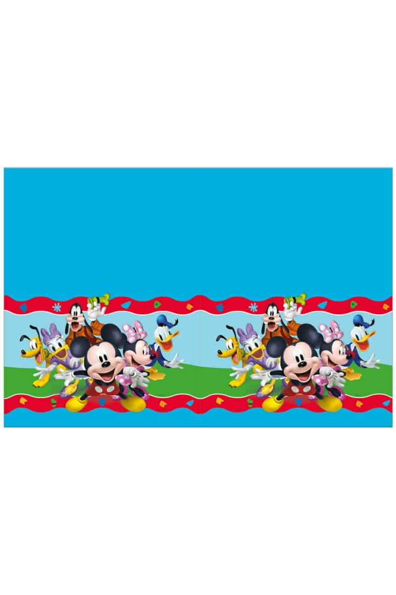 Mickey Rock The House Plastic Tablecover 120x180cm - 1pk
