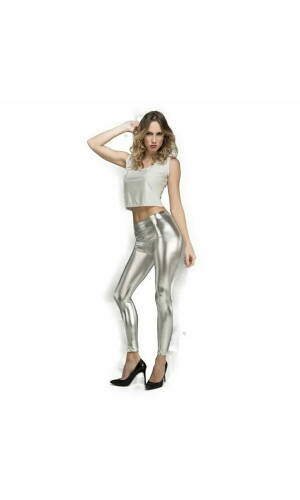 Silver Leggings - Adult One Size