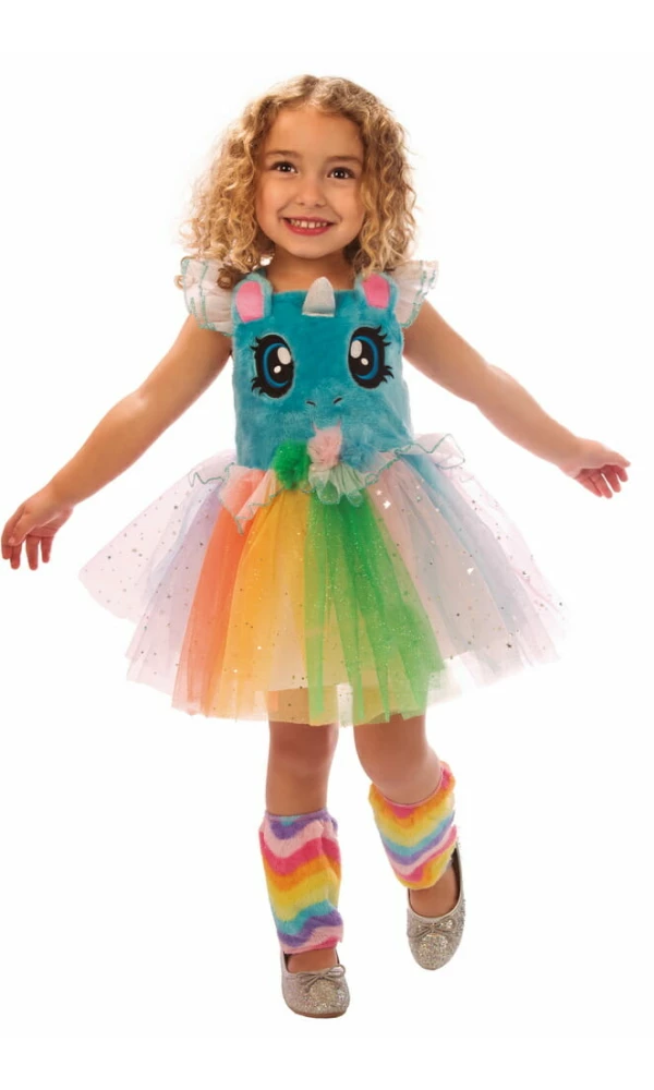 Blue Little Eyes Unicorn - Age 3 to 4 Years