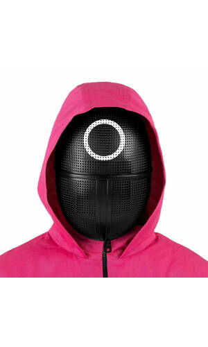 Squid Game PVC Circle Mask – Adult One Size
