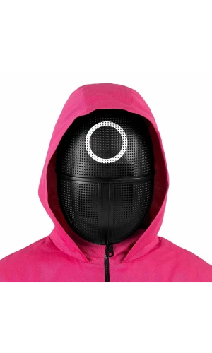 Squid Game PVC Circle Mask – Adult One Size