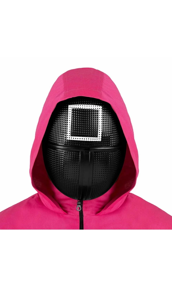 Squid Game PVC Square Mask – Adult One Size