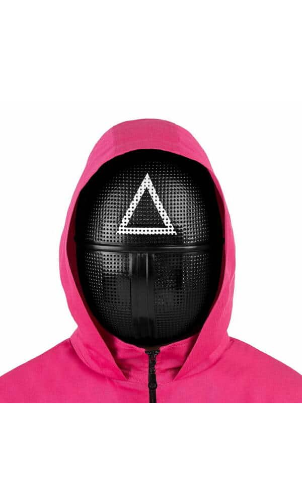 Squid Game PVC Triangle Mask – Adult One Size
