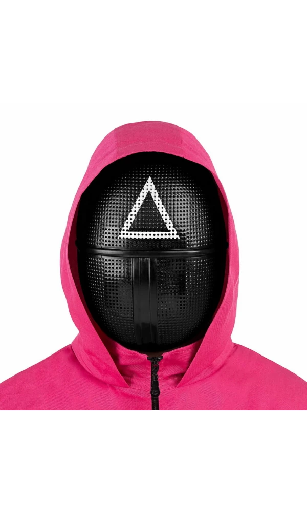 Squid Game PVC Triangle Mask – Adult One Size