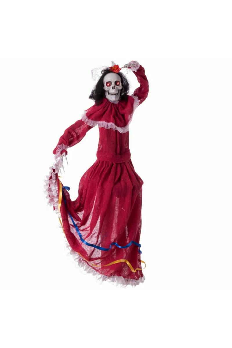 Mexican Ballerina With Light, Sound & Movement - 60x10x80cm