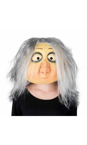The Addams Family - Grandmama Addams Mask with Hair
