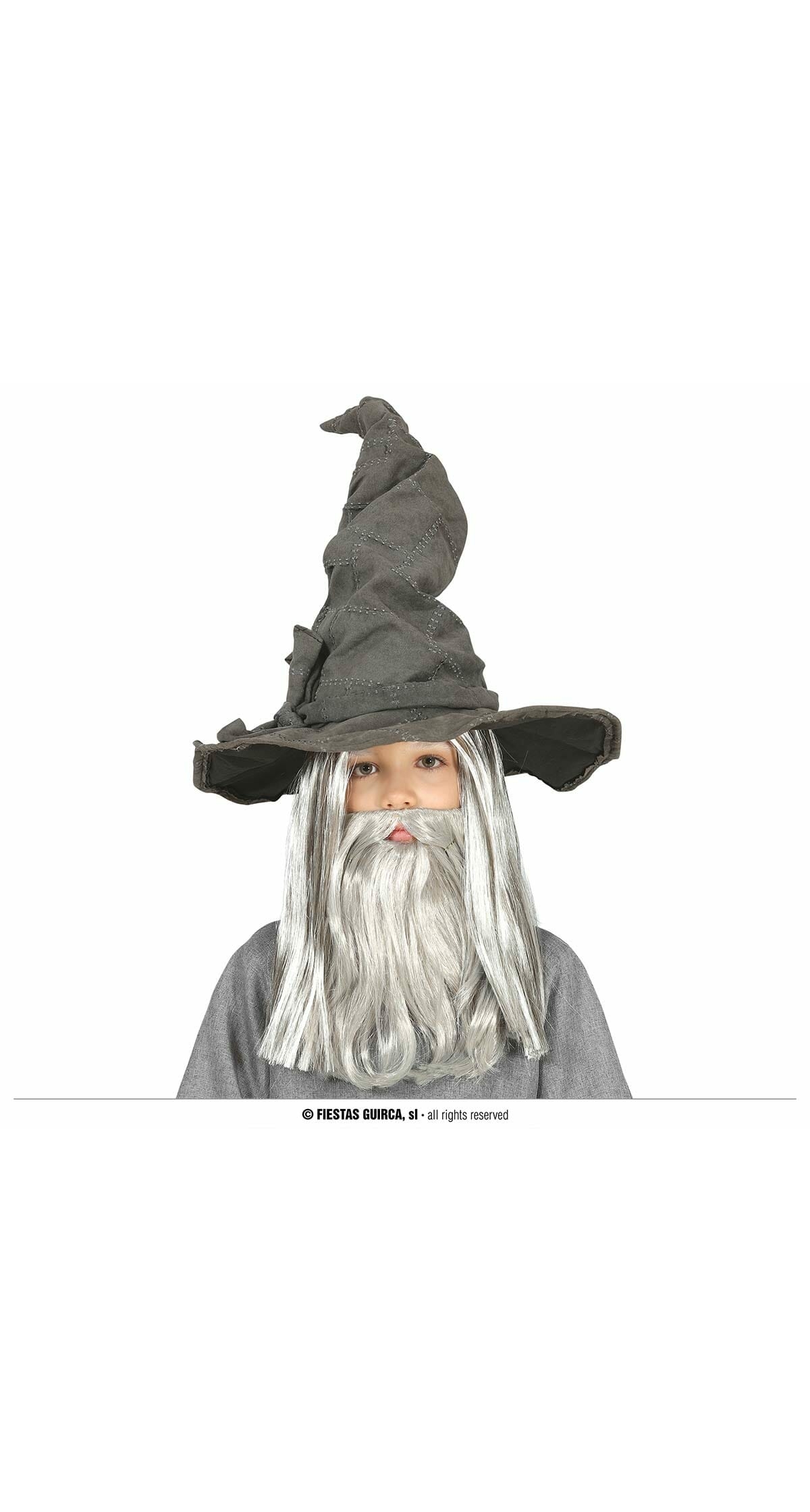 Gray Wizard Hat - Child Size