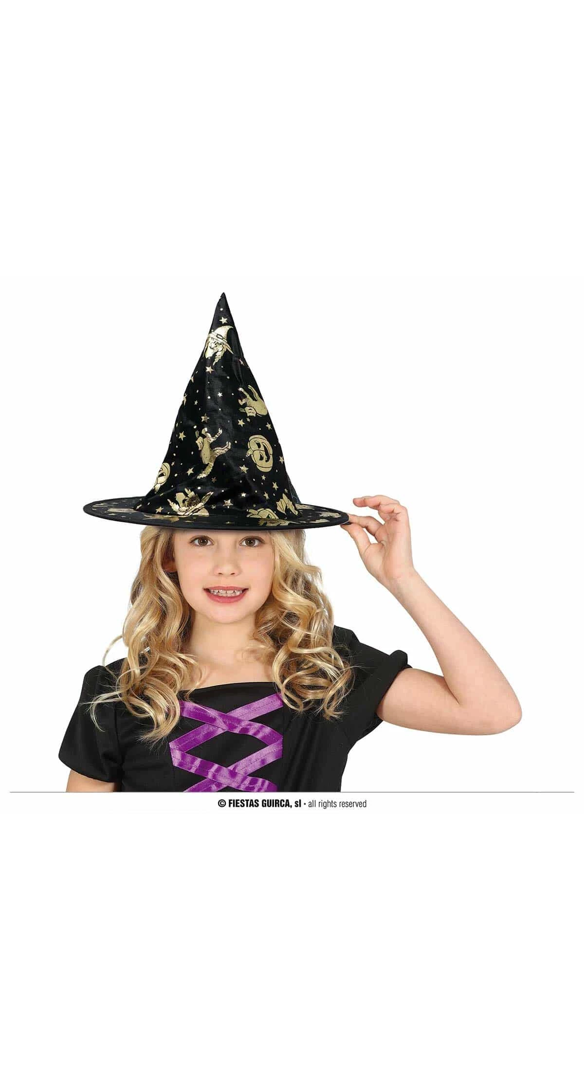 Black Witch Hat - Child Size
