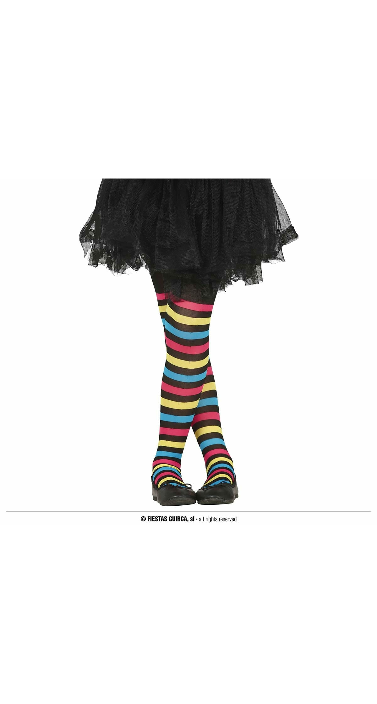 Striped Tights for Children - Age 3 to 6 Years