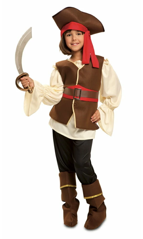 Buccaneer Pirate Girl Costume - Age 10 to 12 Years