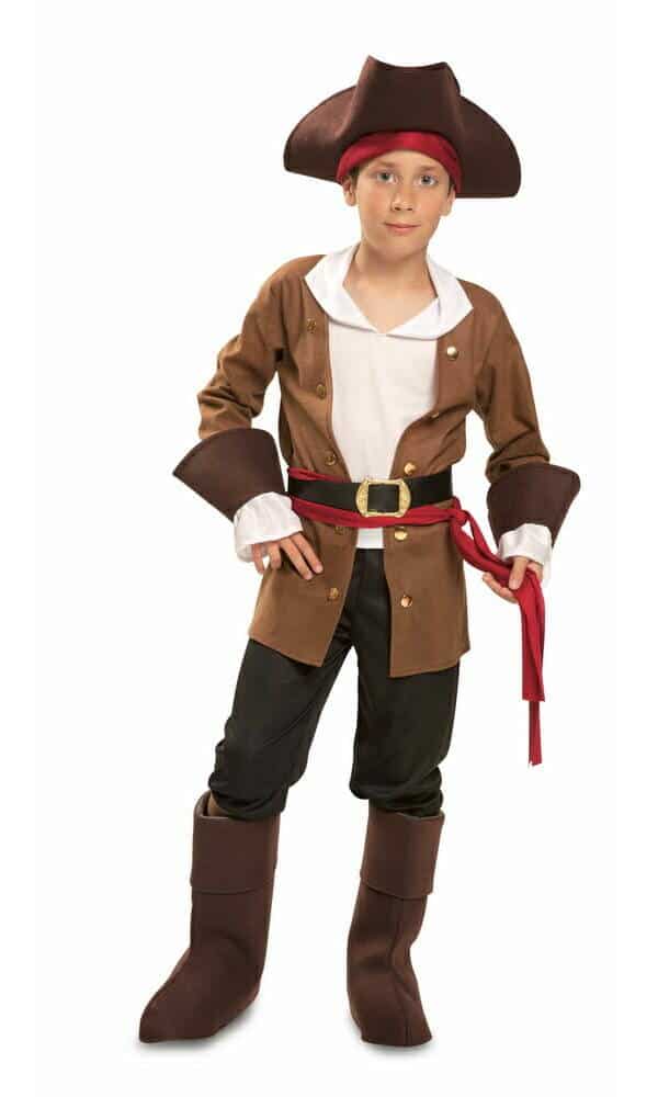 Buccaneer Pirate Boy Costume - Age 5 to 6 Years
