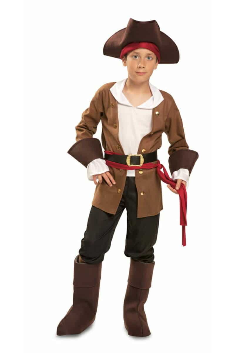 Buccaneer Pirate Boy Costume - Age 5 to 6 Years