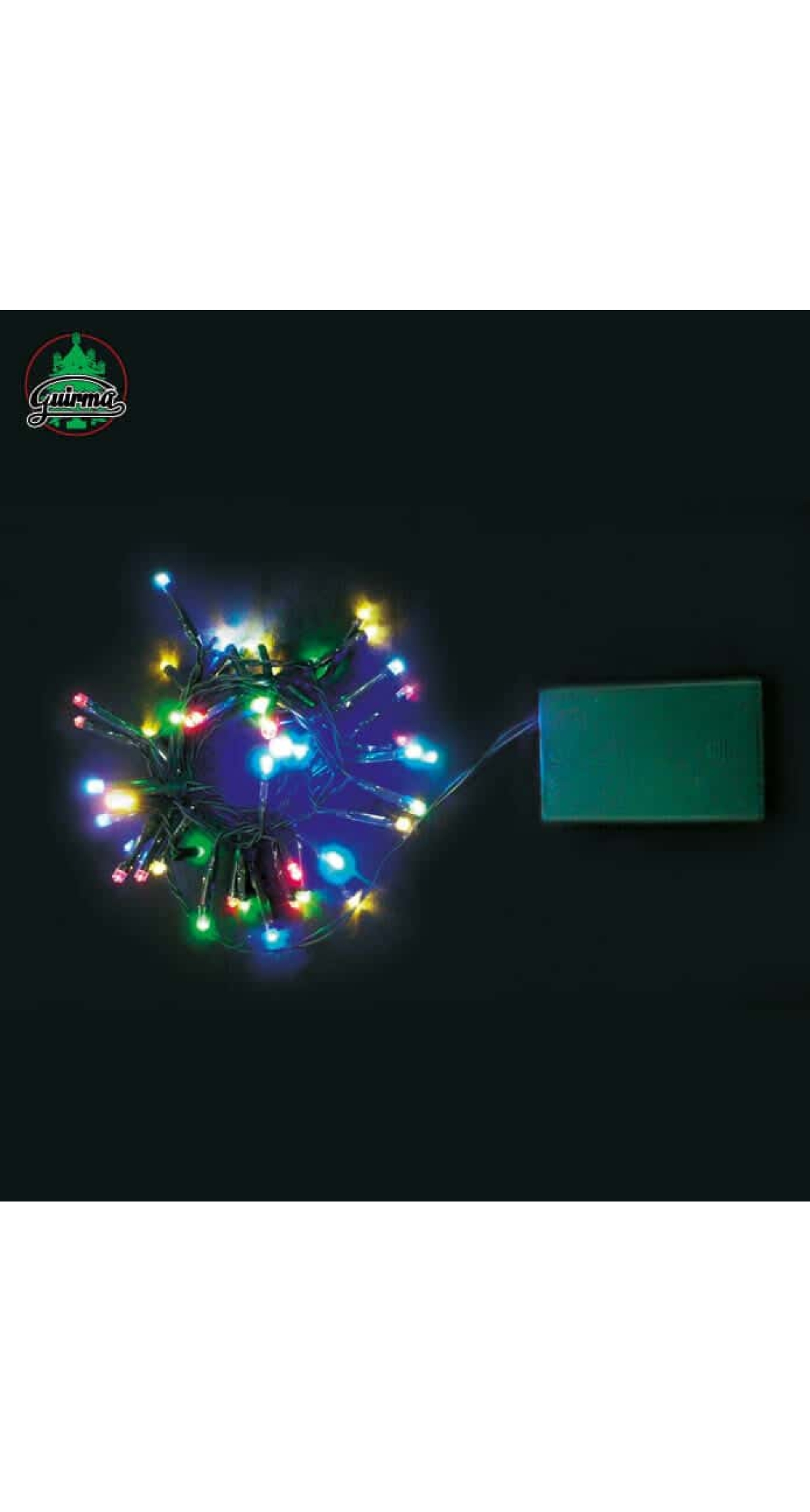 Multifunction 96 Led Color Lights With Batteries – 7.2mt