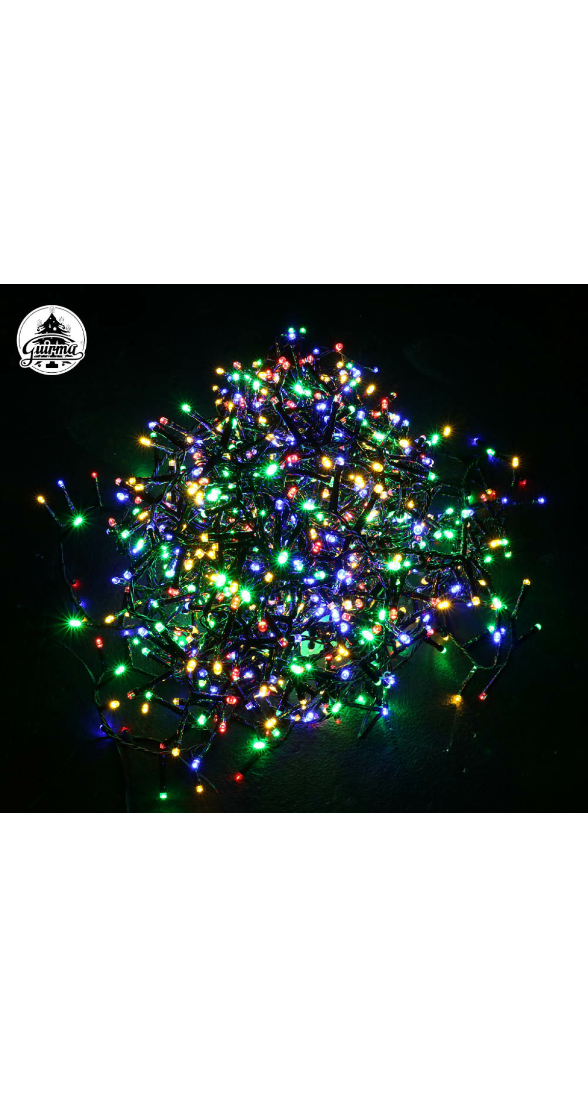 Multifunction 1000 Led Color Lights 240v – 20mt