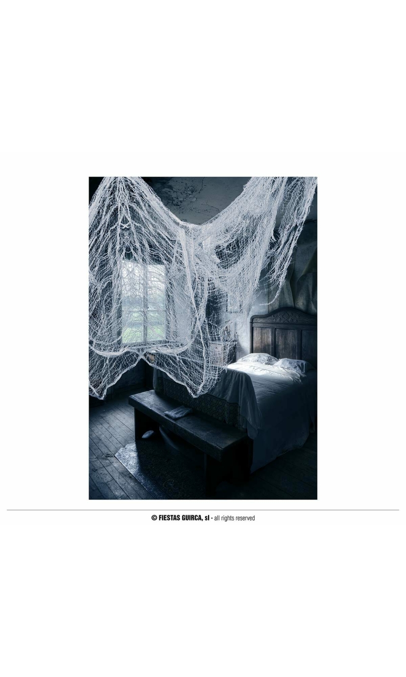 Halloween White Fabric – 76 x 228cm