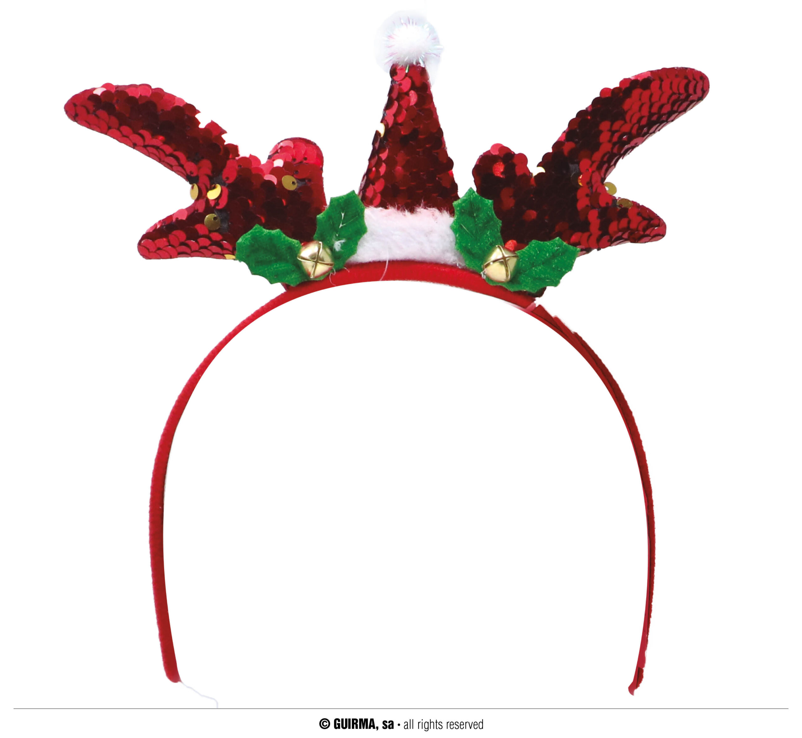 Sequined Christmas Headband Once Upon A Time Party Shop Malta