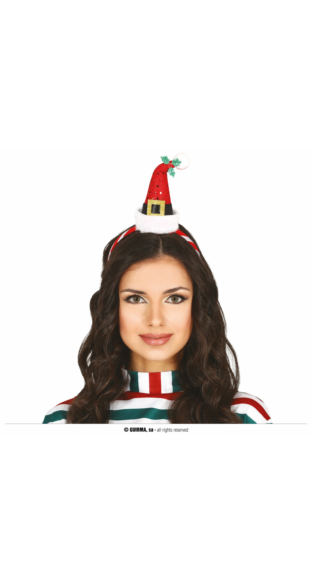 Christmas Mini Santa Hat Headband