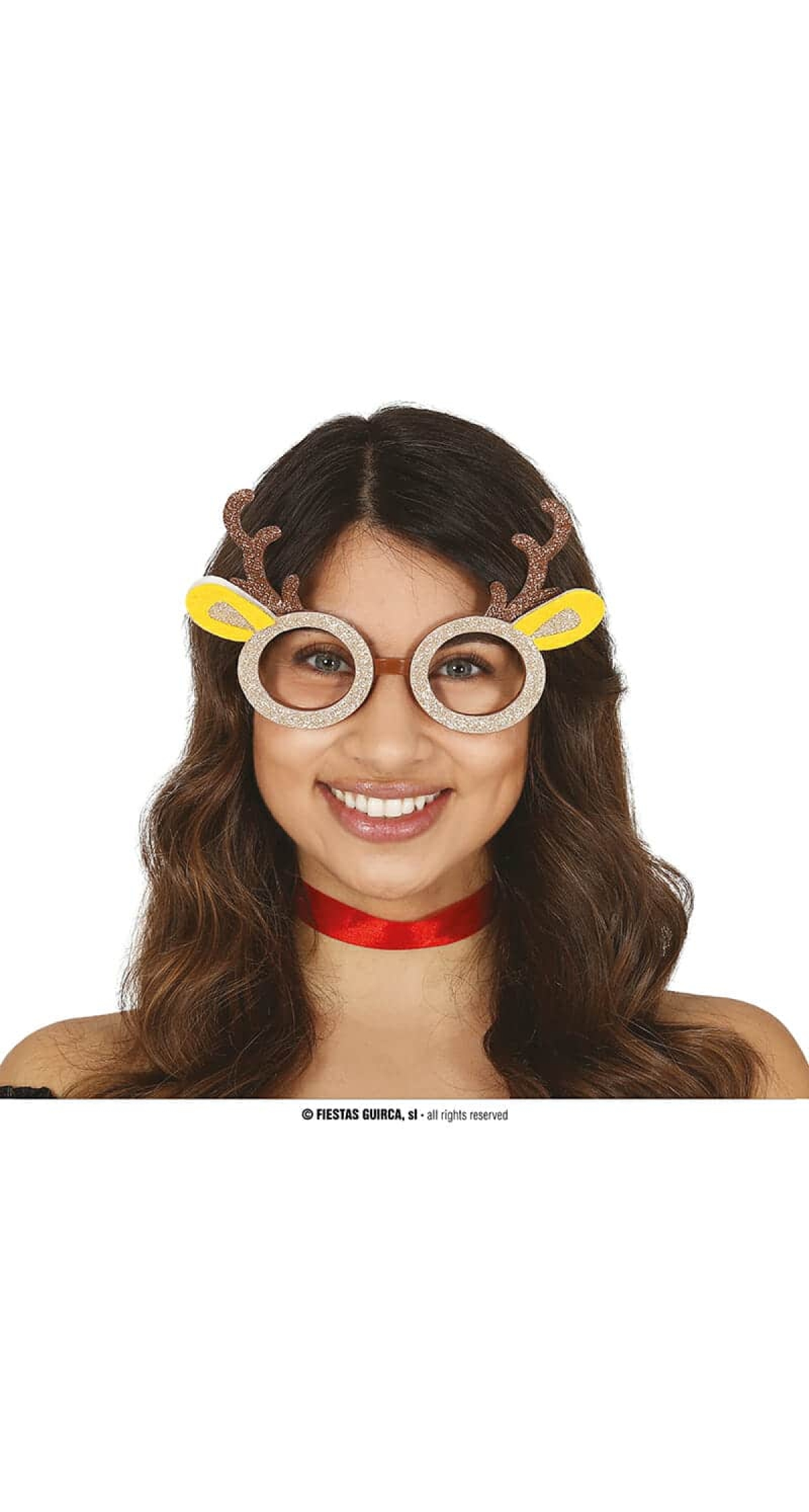 Christmas Reindeer Glasses