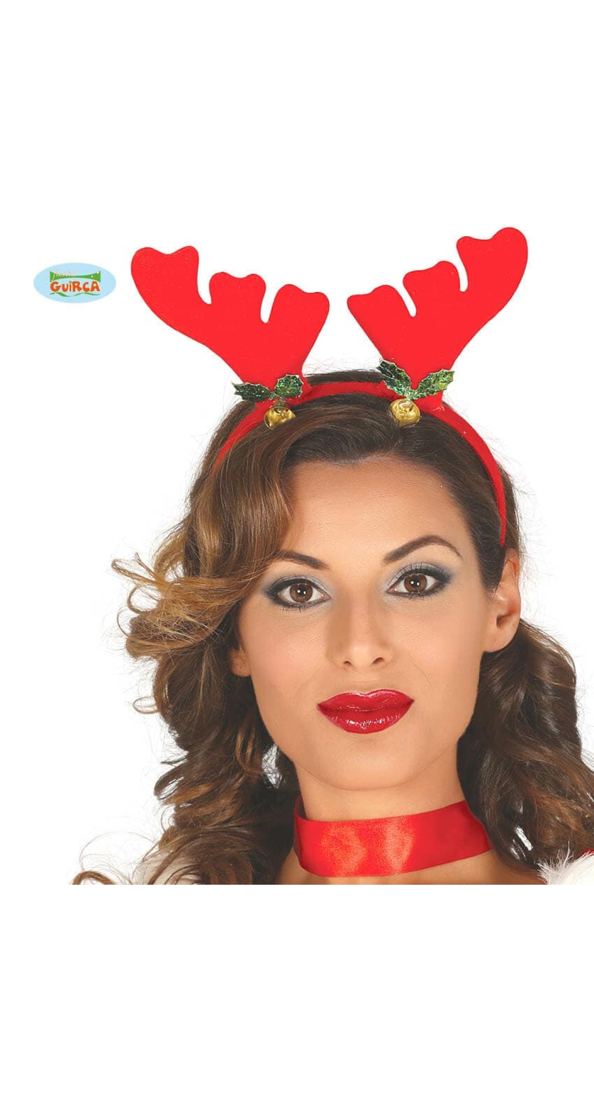 Reindeer Headband With Bells