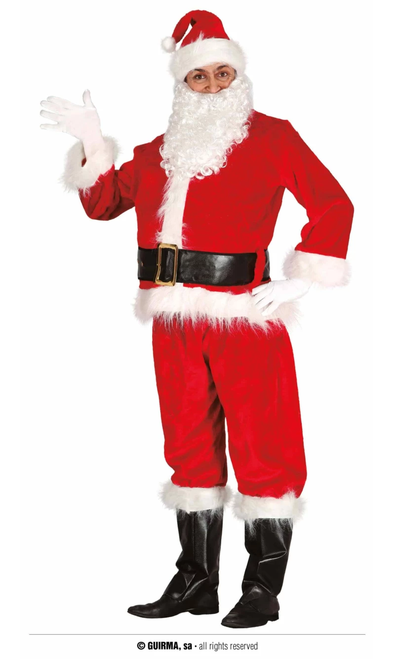 Deluxe Santa Claus Guirma (Papa Noel) - Adult Size Extra Large