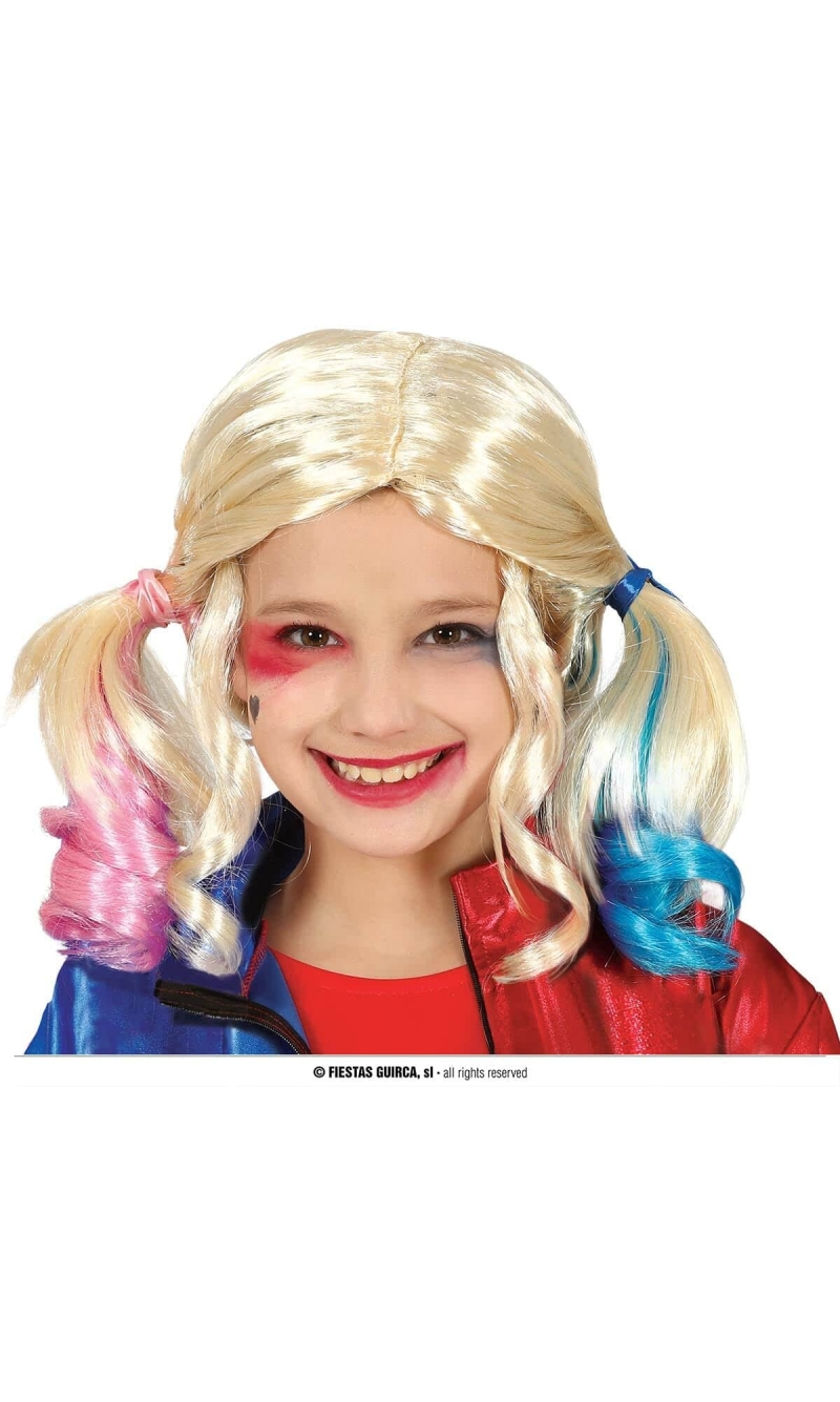 Harley Quinn Wig for Children