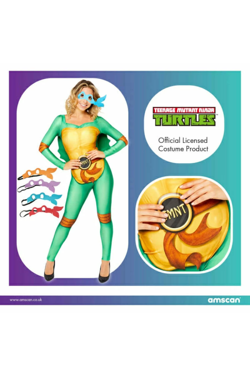 Adult Costume TMNT Women Size XL