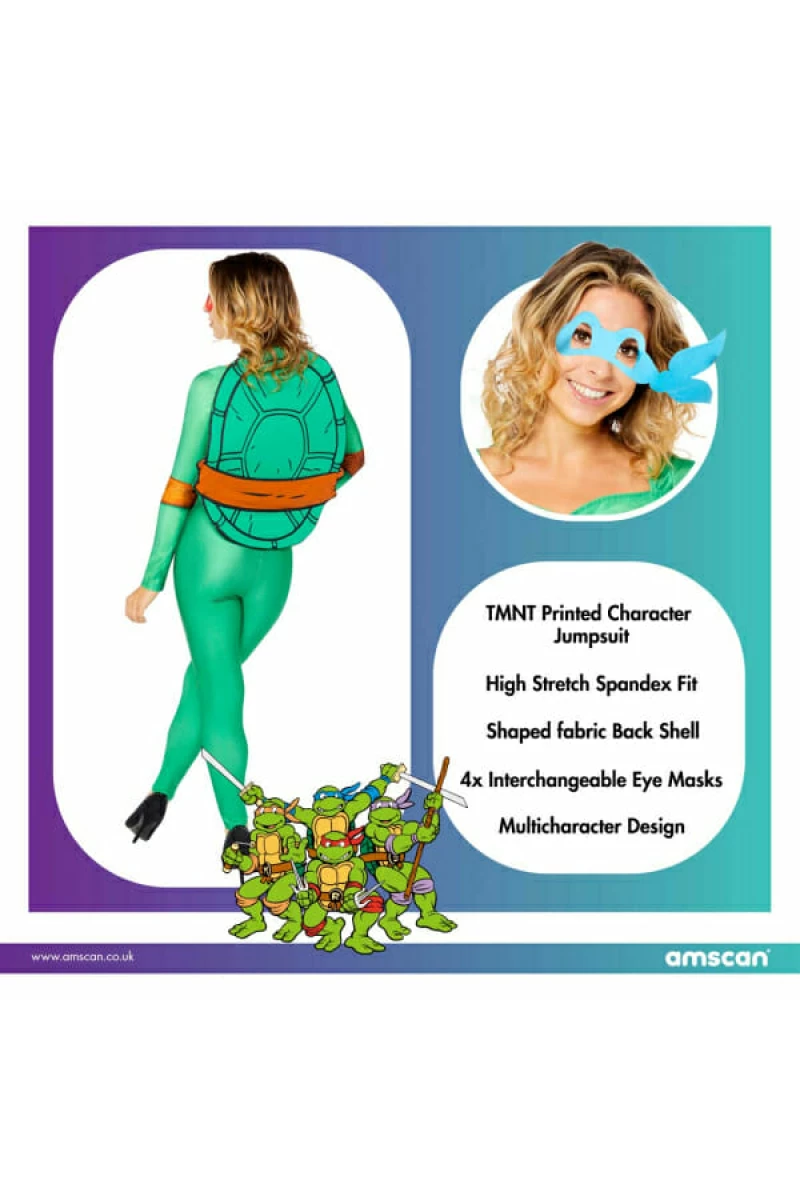 Adult Costume TMNT Women Size XL
