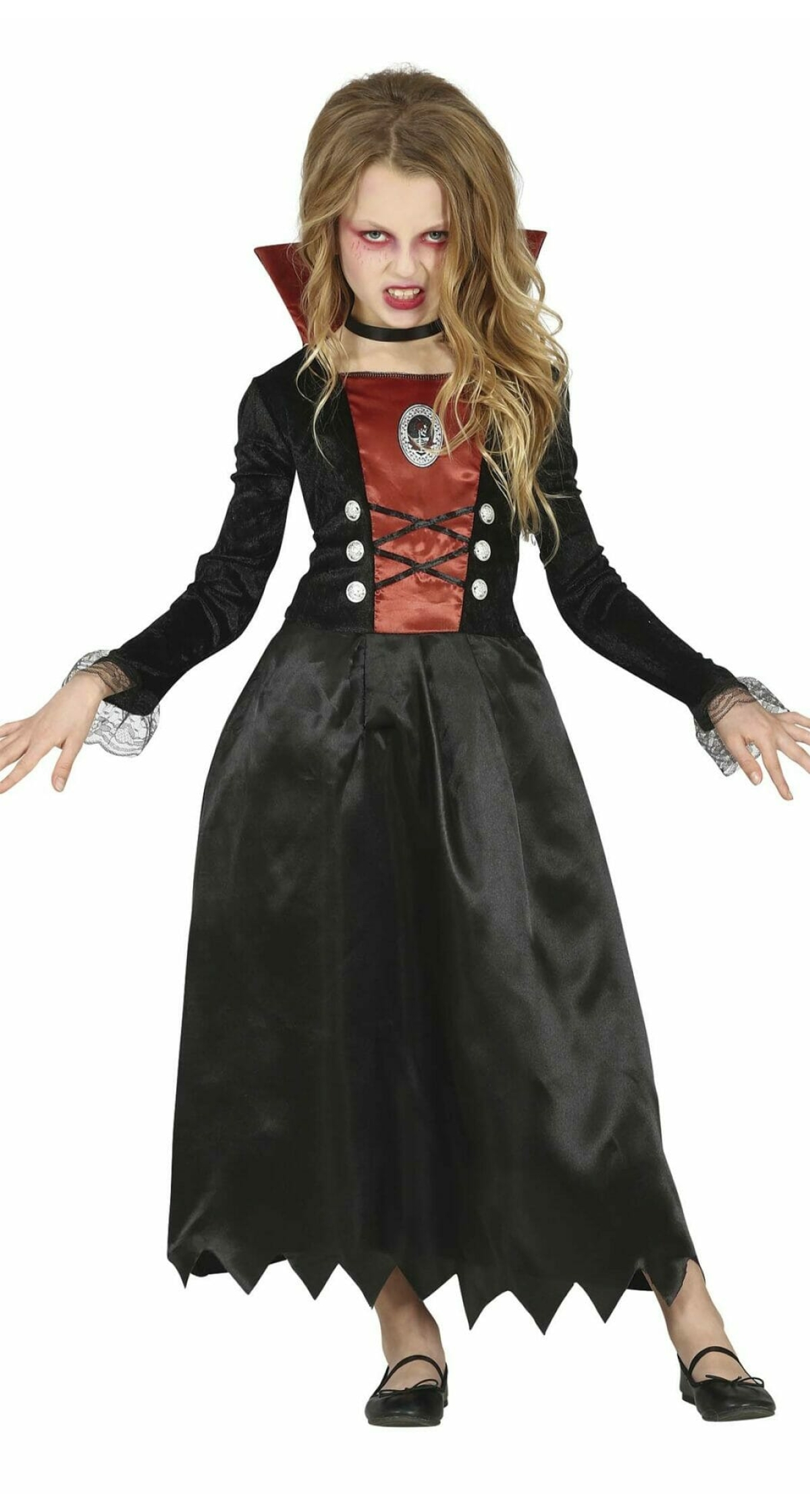 Elegant Vampiress Girl - Age 3 to 4 Years