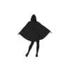 Halloween Poncho with Horror Pumpkin - Adult One Size