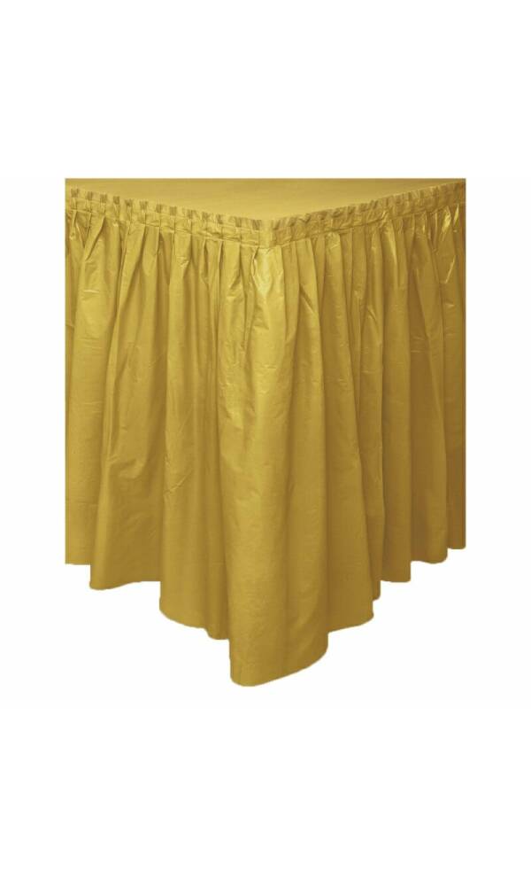 Table Skirt (29"x14ft) - Gold