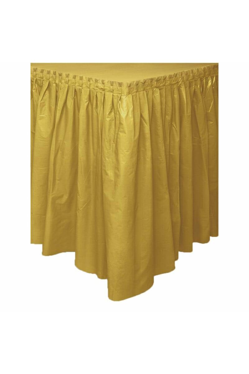 Table Skirt (29"x14ft) - Gold