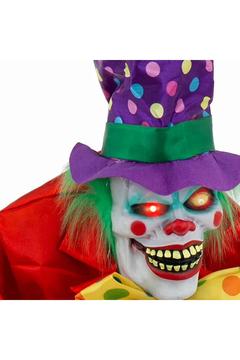 Clown Buttler with Light, Sound & Movement - 48x42x159cm